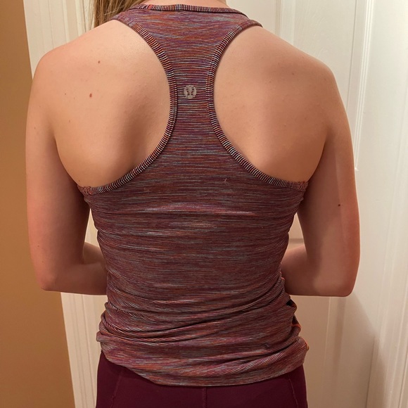Lululemon Cool Racerback Multicolour Tank Top - Picture 3 of 11